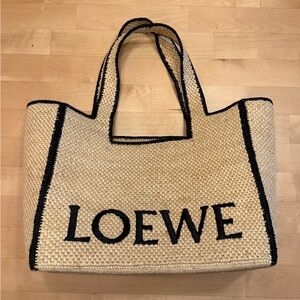 Loewe Paula’s Ibiza Large Raffia Tote